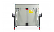 Теннисный стол всепогодный "W-800 Outdoor" (274 х 152,5 х 76 см) алюминиевый, с комплектом (сетка, 2 ракетки, 6 шариков )